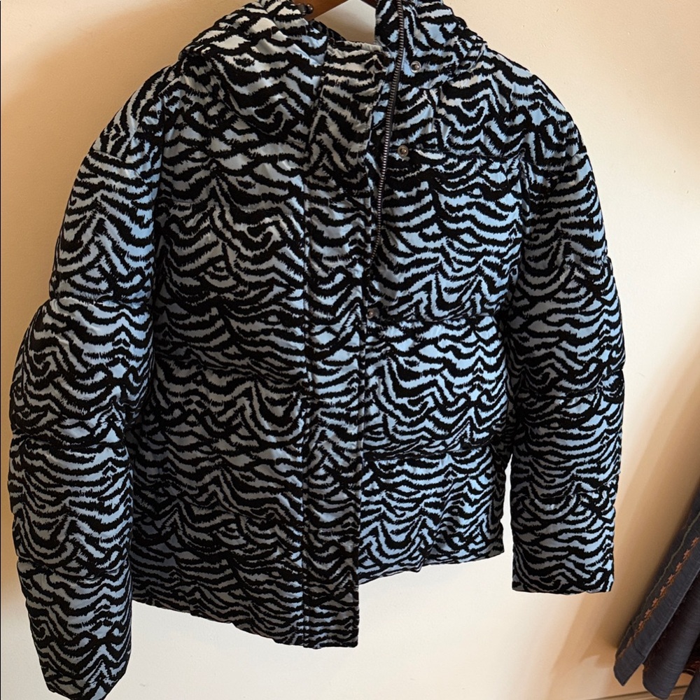 Scotch and Soda Print Puffer Jacket